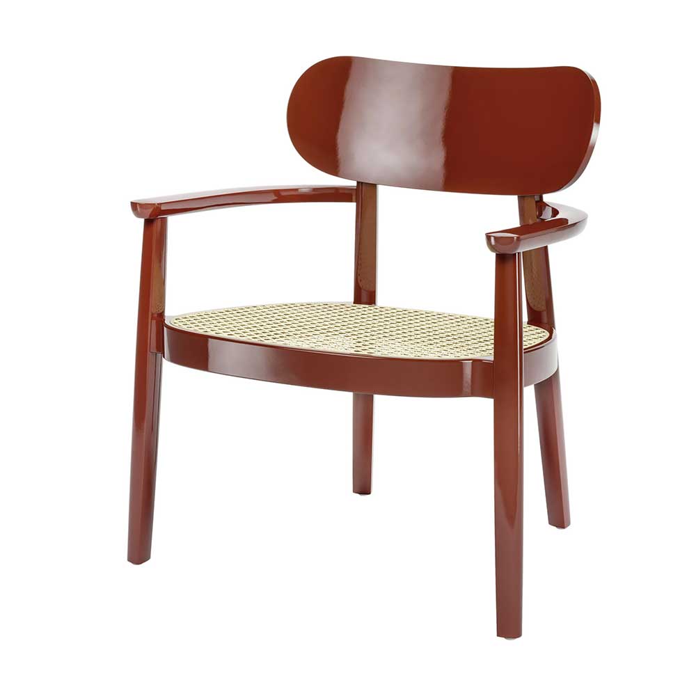 thonet-119f-sessel-sebastian-herkner-front-rot-hochglanz